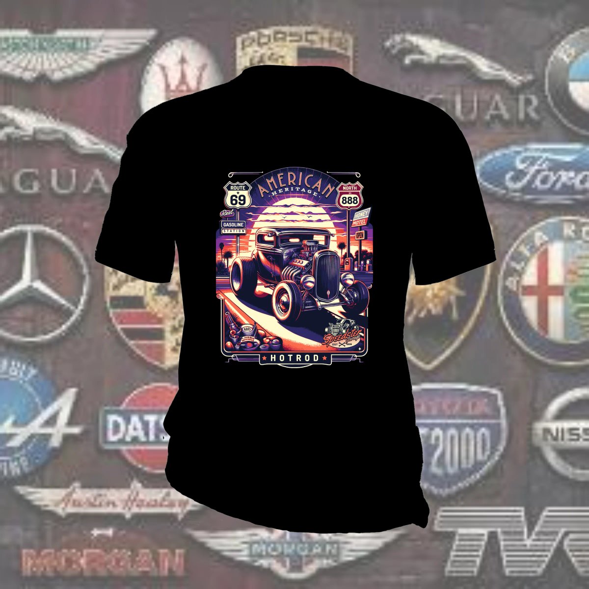 Playeras Autos Retro