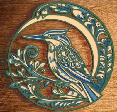 Pajaro Carpintero  Multicapas