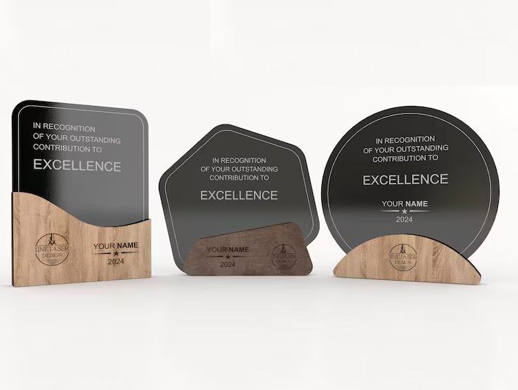 Reconocimientos MDF y Acrilico