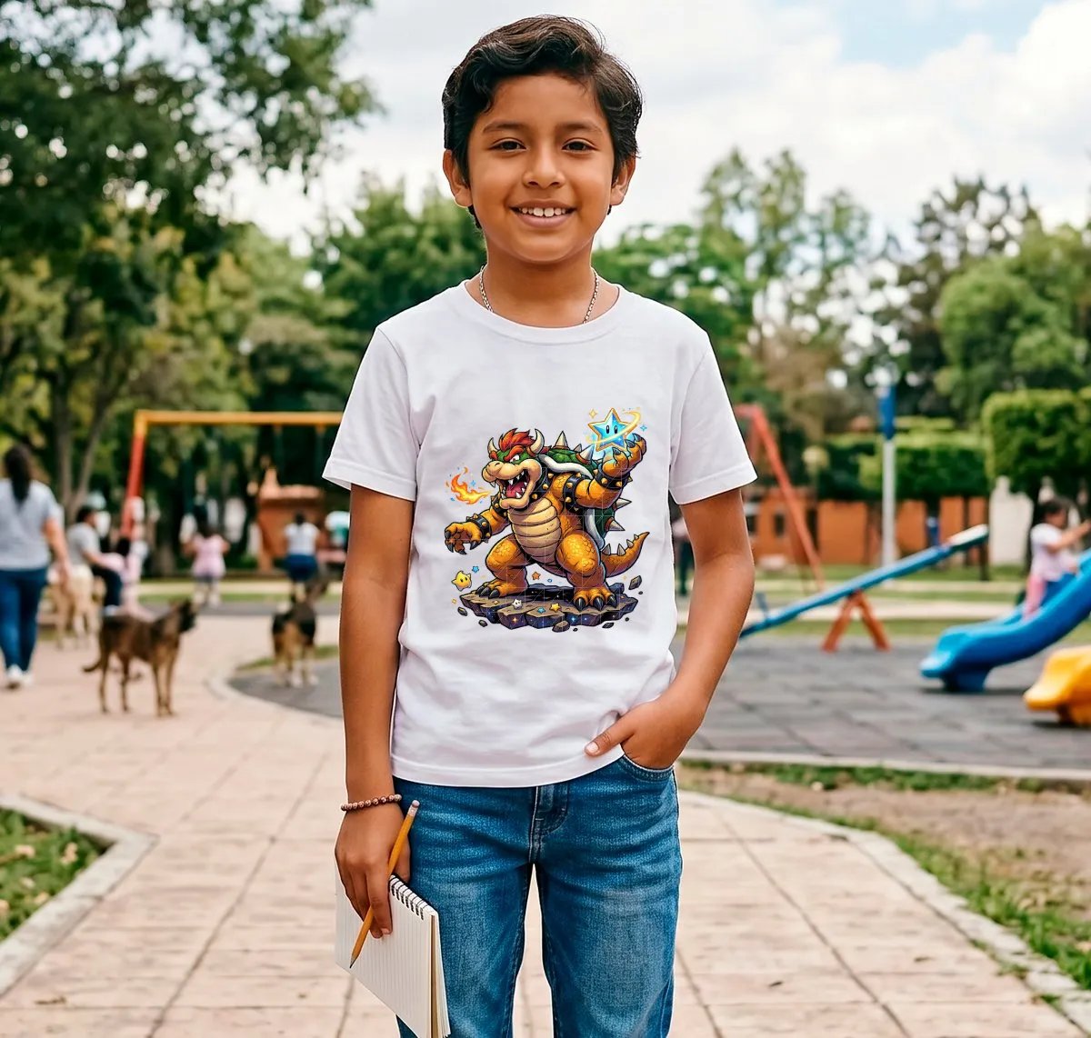 Playeras Día del niño - Mario Galaxy